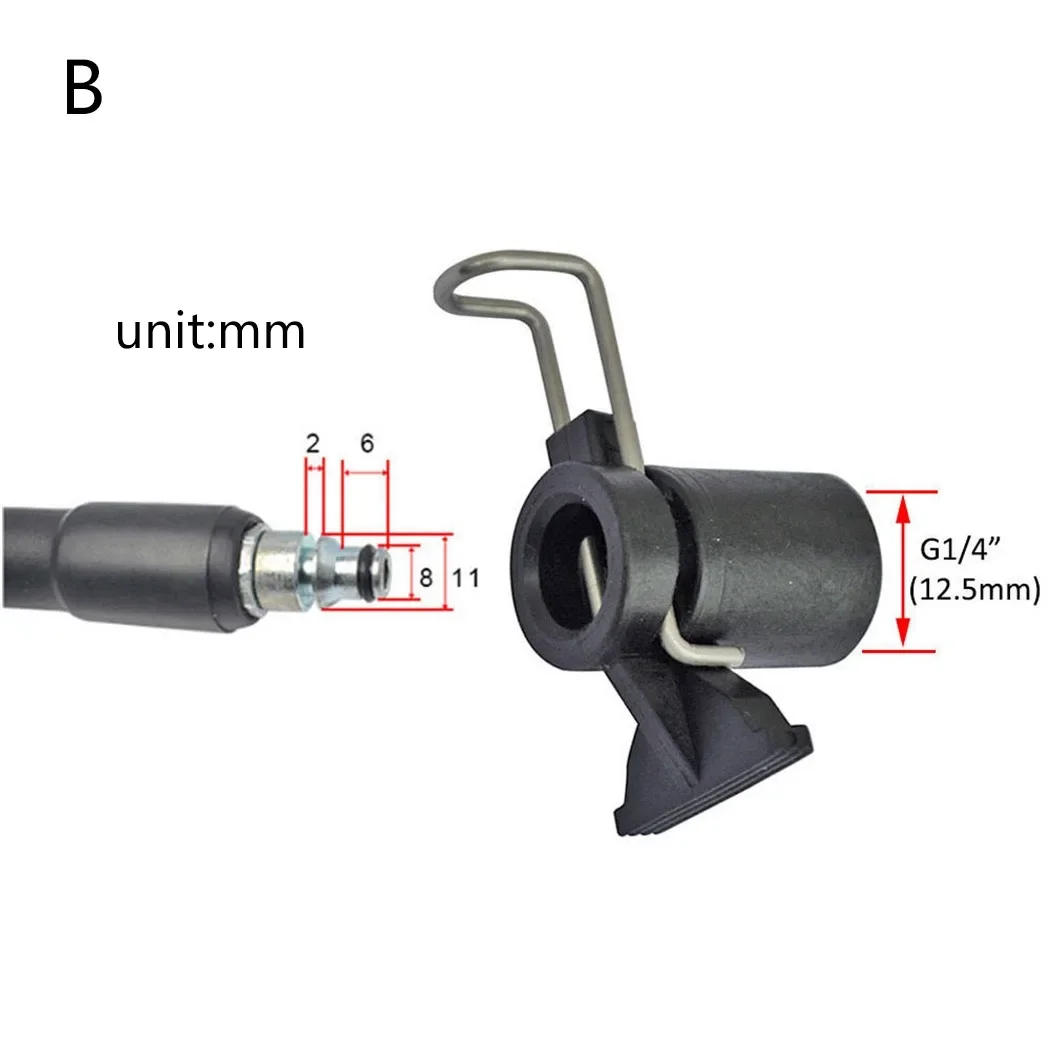 Adapter Connector Black Elements For Karcher K/Bosch/ Nifisk/STIHL/Dawoo Hose Pressure Nylon Washer Useful Supply