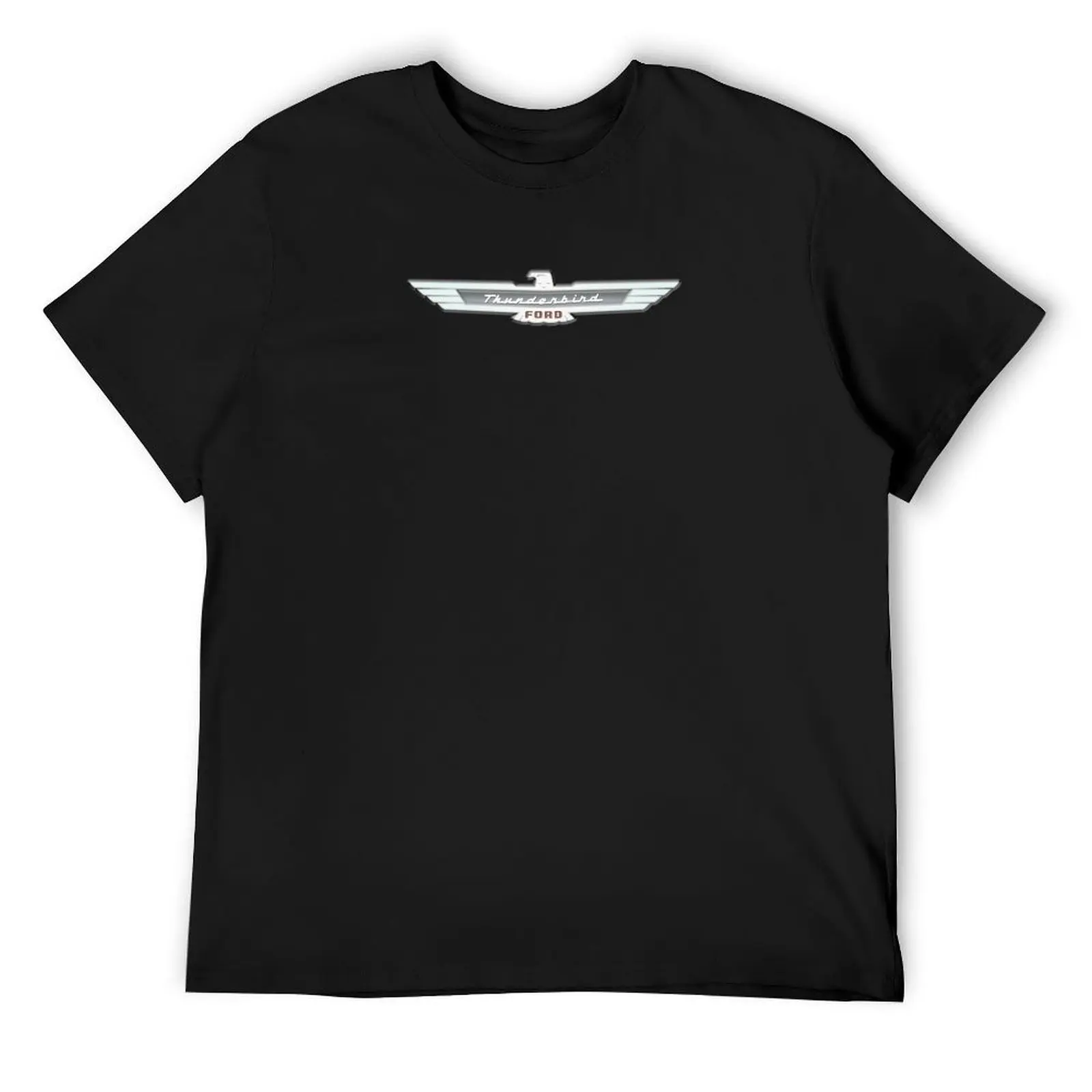 

Ford Thunderbird Emblem T Bird BLK T-Shirt graphic shirts luxury designer boys whites plain mens fashion