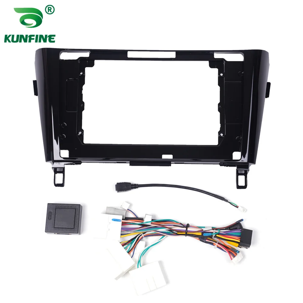 Car GPS Navigation Stereo For Nissan Qashqai 2016  - 2018  Radio Fascias Panel Frame Fit 2Din 10 inch In Dash headunit screen