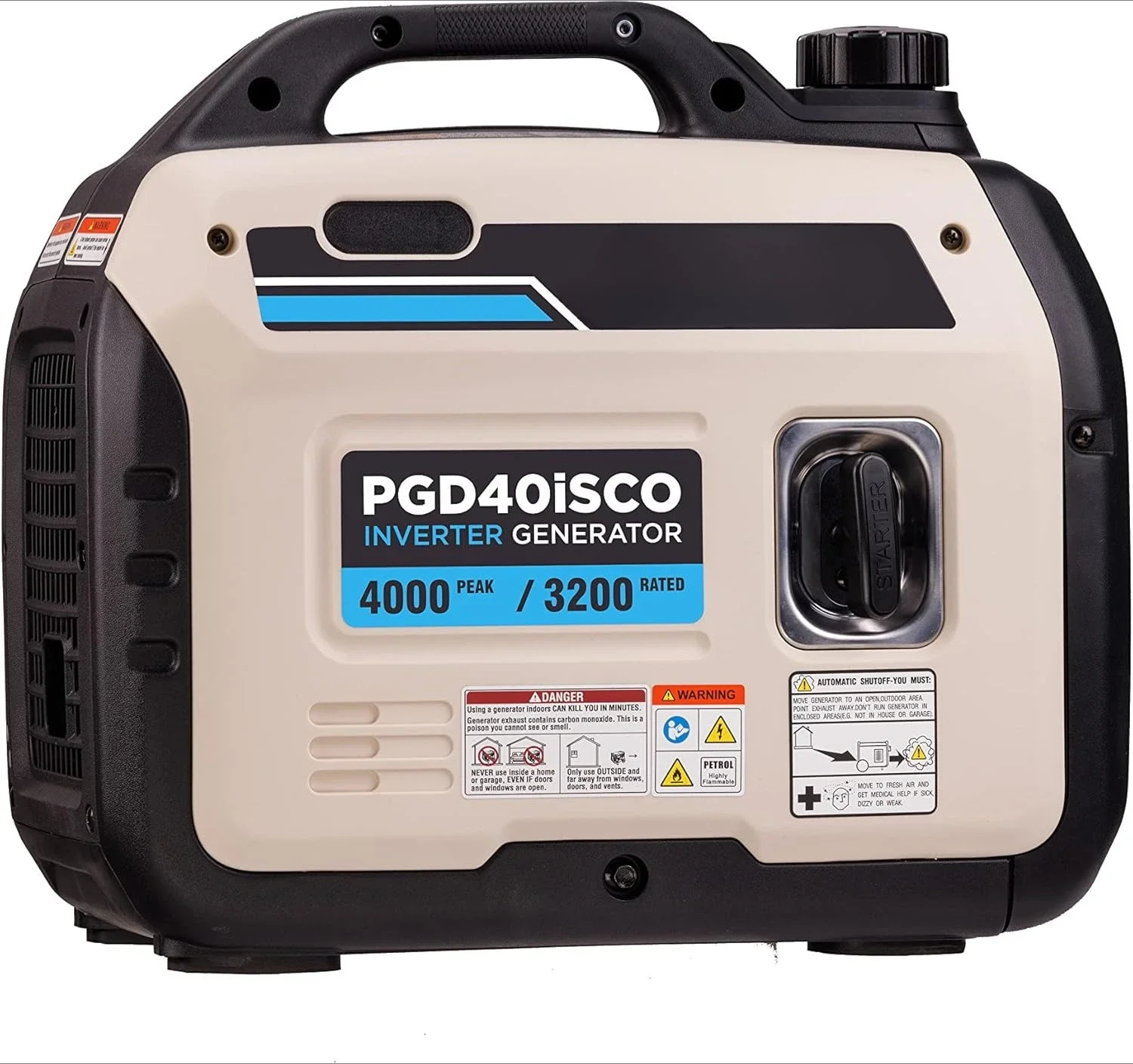 PGD40ISCO عاكس الغاز المحمول خفيف للغاية وهادئ بقدرة 4000 وات