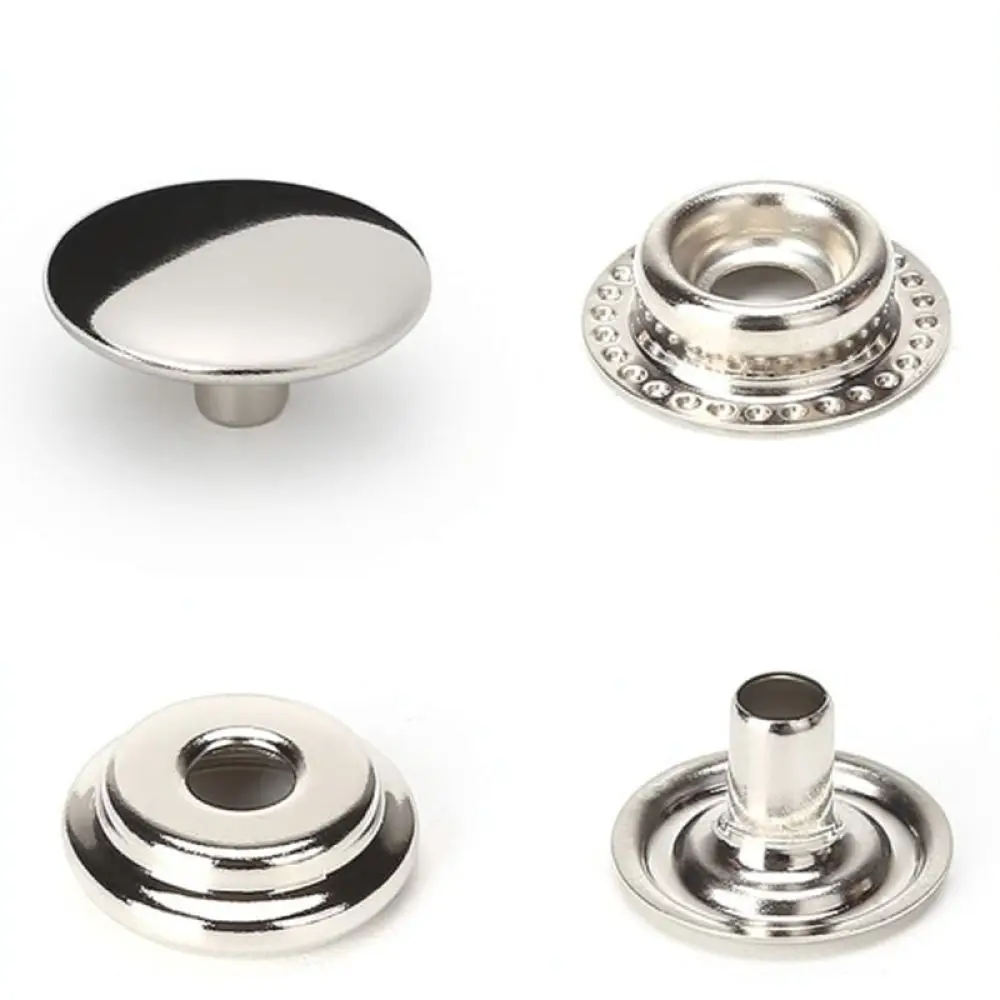 Stainless Steel Snap Fasteners Kit Screw Stud For Marine Canvas Boat Cover Tent Upholstery Fabric Repair Sewing Craft Hardware
