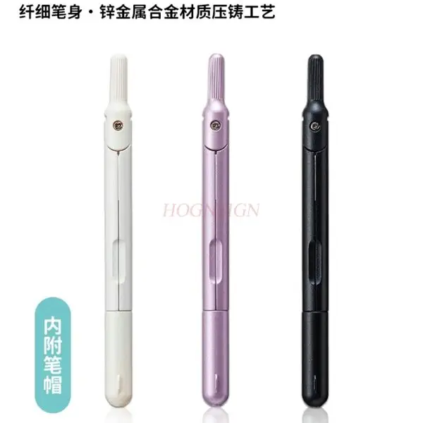 Der 1-teilige Kompass im Stiftstil produziert automatisch ein Bleistiftform aus feinem Metalllegierungsmaterial zum Zeichnen von Kreisen