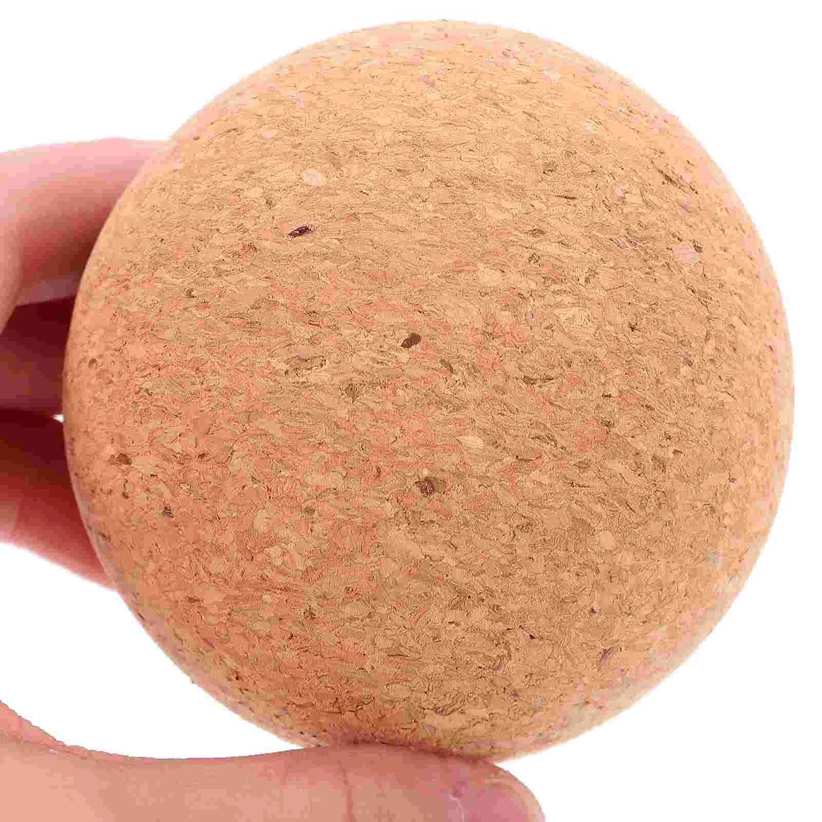 Мяч для йоги, массажные шарики, пробковый ролик, практичные массажеры для спины для фитнеса, массажеры для ног, шеи