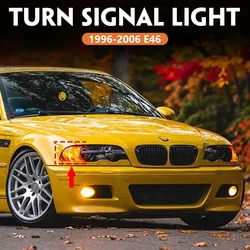 for 1996-2006 E46 BMW 323Ci 325Ci 328Ci 330Ci M3 Front Corner Turn Signal Light Lamp (Without Bulb) 63126904299 63126904300