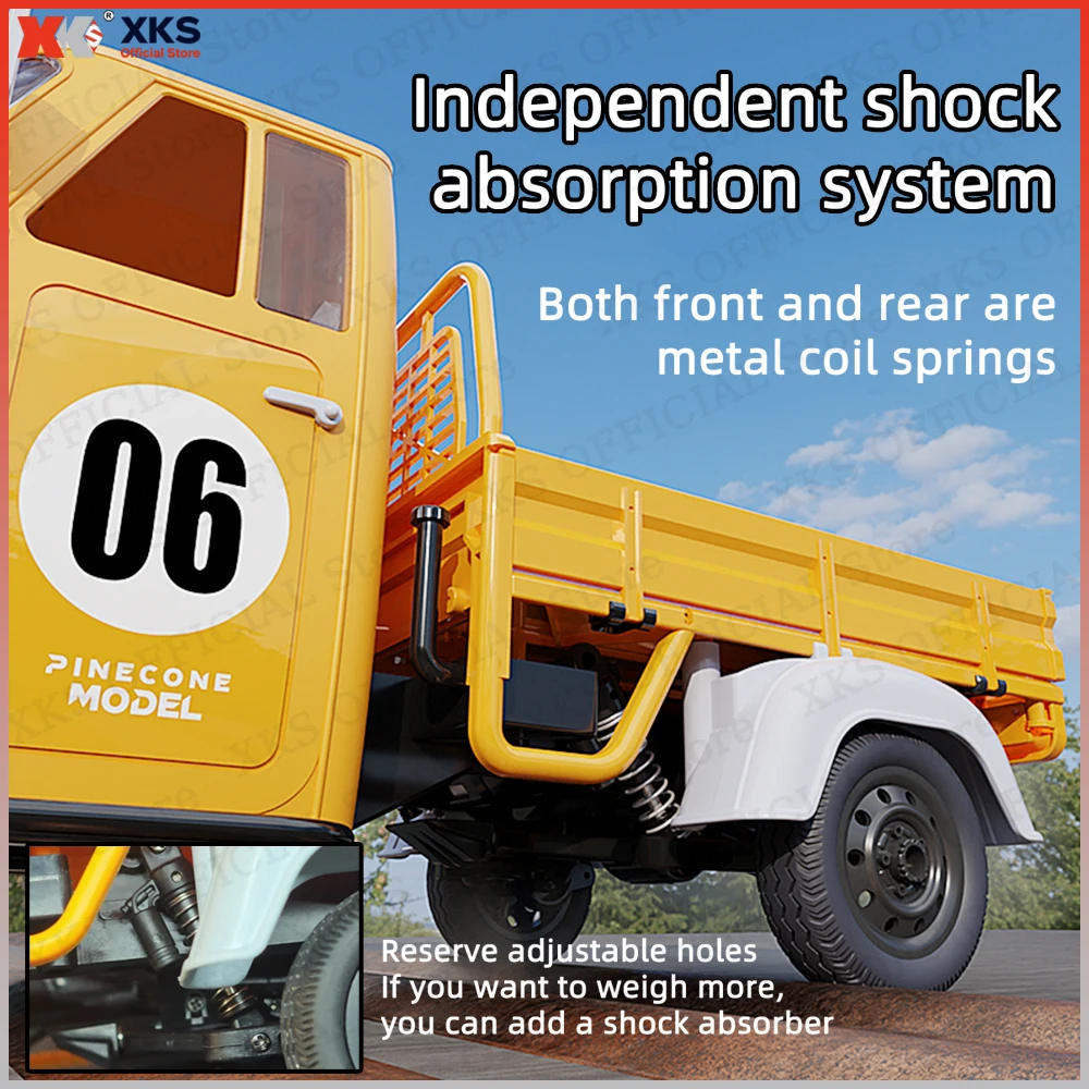 XKS WPL WP22 Moto RC à 3 roues - Véhicule télécommandé à dérive à grande vitesse Dodo, jouet RC électrique rechargeable pour enfants