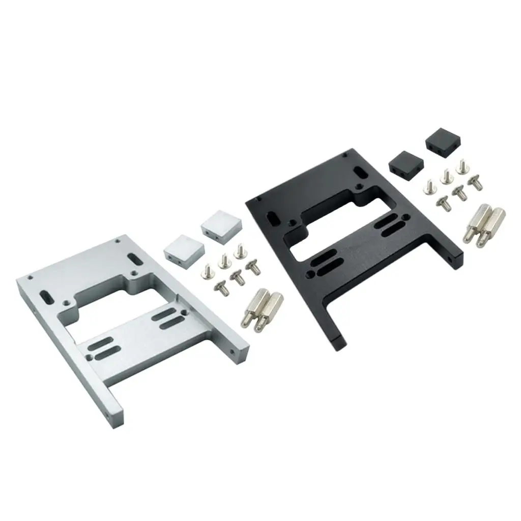 RC Servo Mount Full Set Accessories for WPL B14 B24 C14 C24 B16 6， Q60 Q61 RC Truck Upgrade Parts