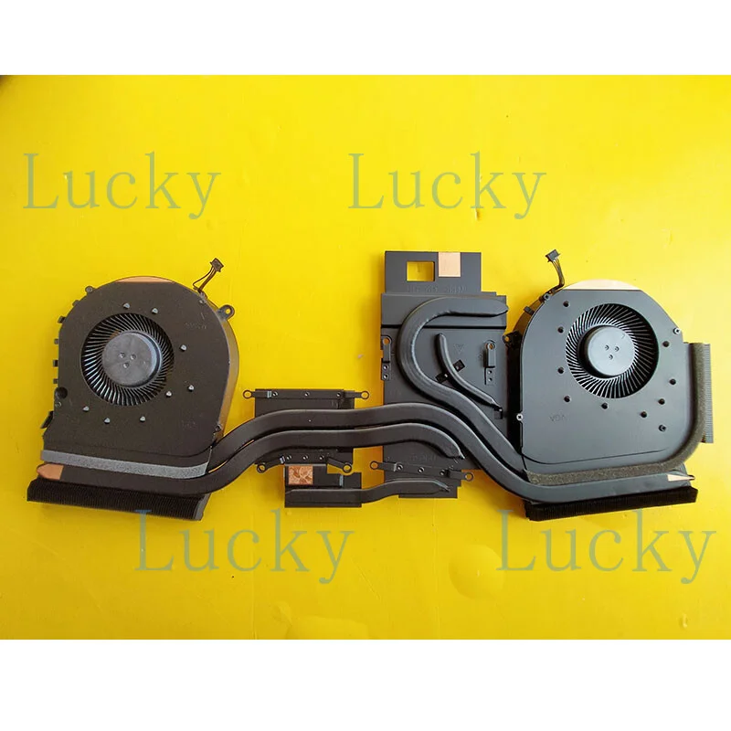 f   For HP Omen 5 6P Plus 17-CB Cooling Fan With Heatsink L62865-001 TPN-C144