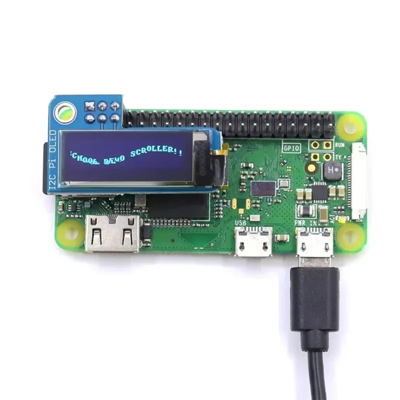 ¡Nuevo! !Pioled I2C Módulo OLED de 0,91 pulgadas OLED de 0,91 pulgadas 128X32 I2C IIC para RPI Raspberry Pi 1, B+, 2, 3 y Zero