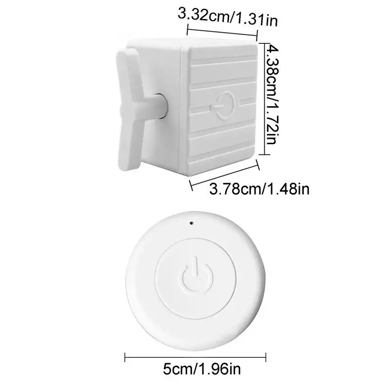 Imagem -06 - Interruptor de Parede Autoadesivo Inteligente Controle Remoto sem Fio Infravermelho rf Será Anexado à Cama Driver de Botão de Interruptor Preguiçoso