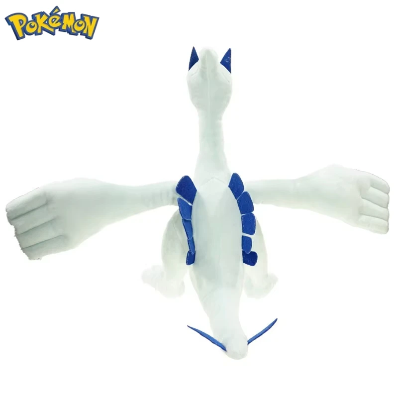 35CM Big Size Pokemon Lugia Plush Toy Cartoon Anime Doll Peluche Soft Pillow Stuffed Model Kawaii Room Decoration Birthday Gift