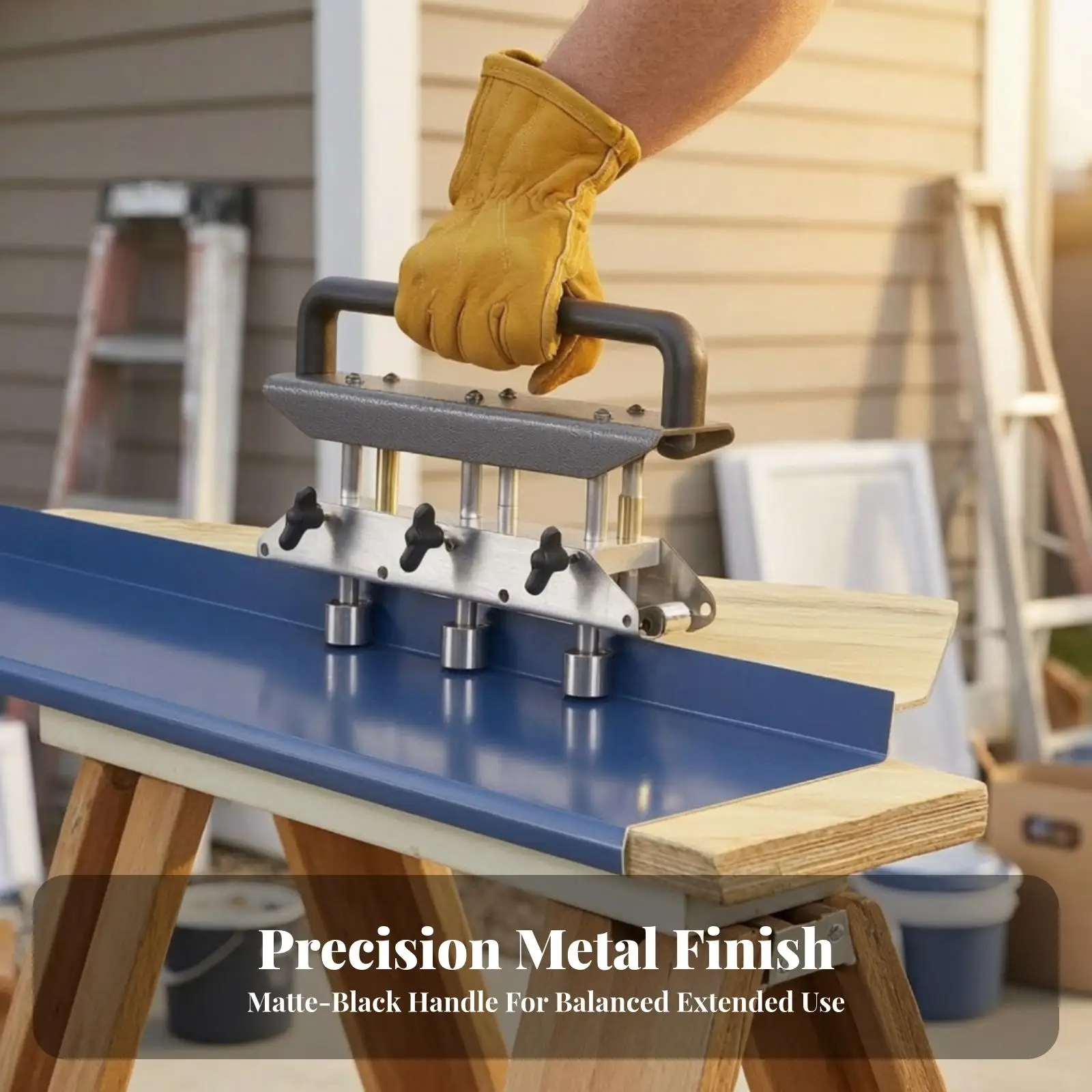 Metal Sheet Folding Tool Sturdy Handheld Edge Roller Small for Fabrication Work