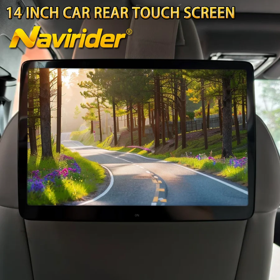 4G Wifi Smart Screen For Fangchengbao Ti7 Bao5 Bao8 S Ti9 Android Car Headrest Android Auto Car Radio 14 INCH Wireless Carplay