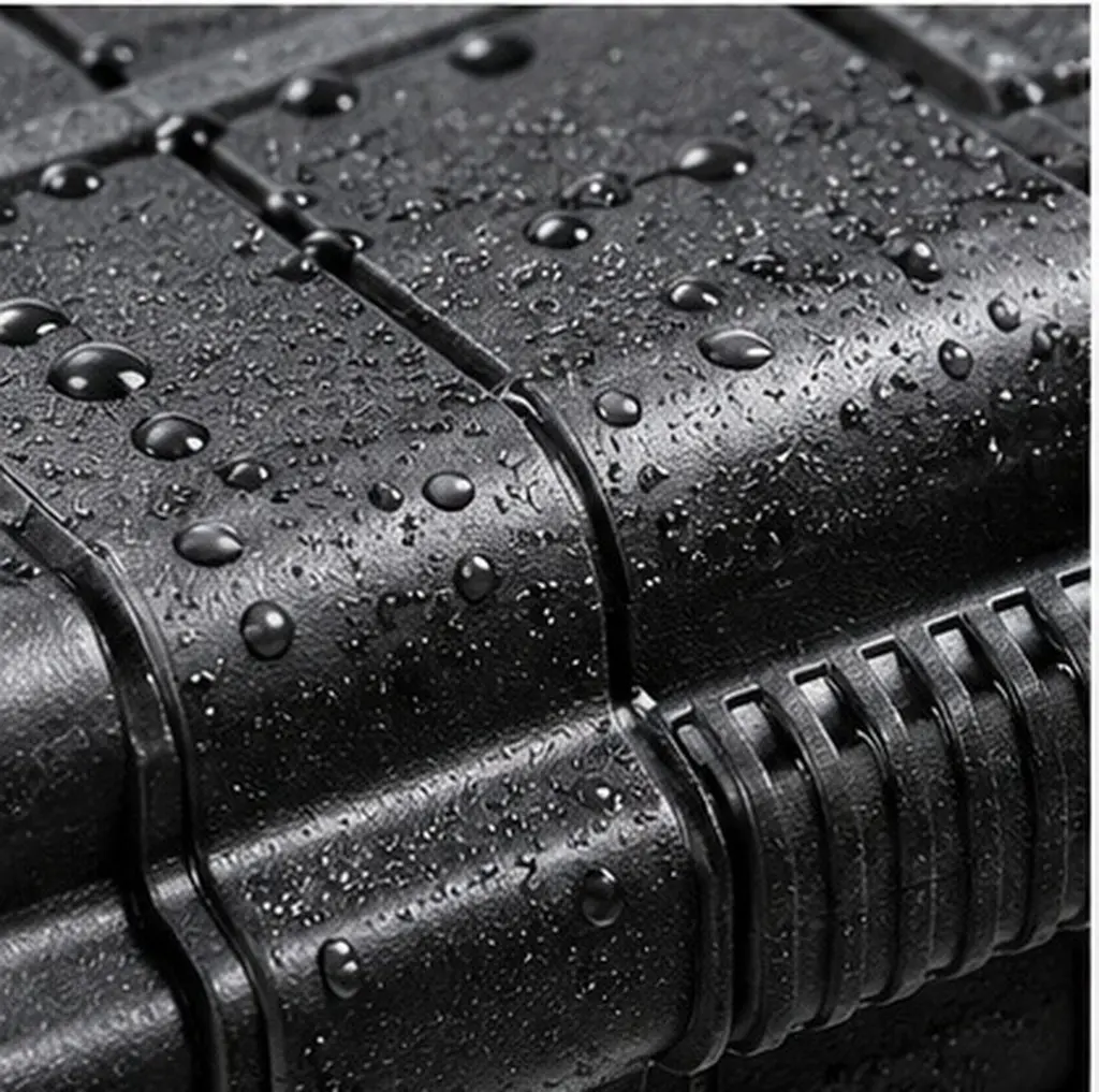 Premium Waterproof Survival Box Heavy-Duty Foam-Lined Outdoor Storage Case Shockproof Dustproof Pressure-Resistant for Camping