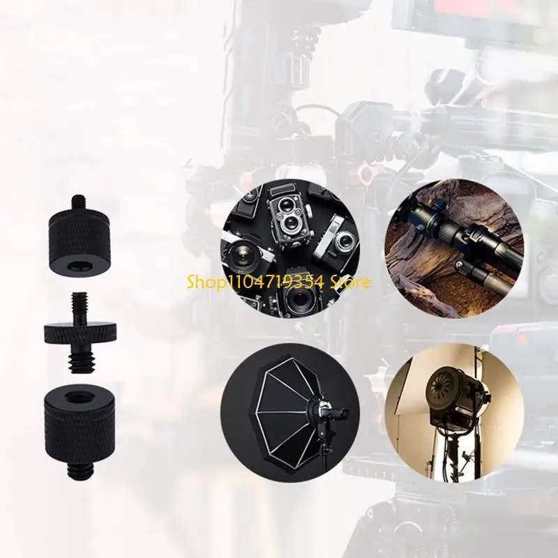 Thread Adapter Screw Adapter Aluminum 1/4 Female/ 1/4 male to M6-