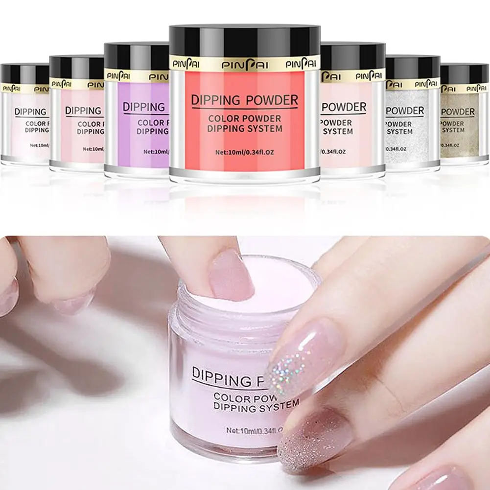 10ml Acrylic Nail Powder Professional Nail Powder Dip Powder Nail All Seasons Nail Carving  Easy-to-Blend