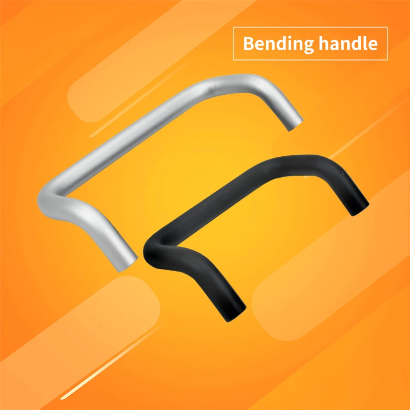 

Aluminum Alloy Angle Handle LS532 Curved Bending Double Oblique Grip handle