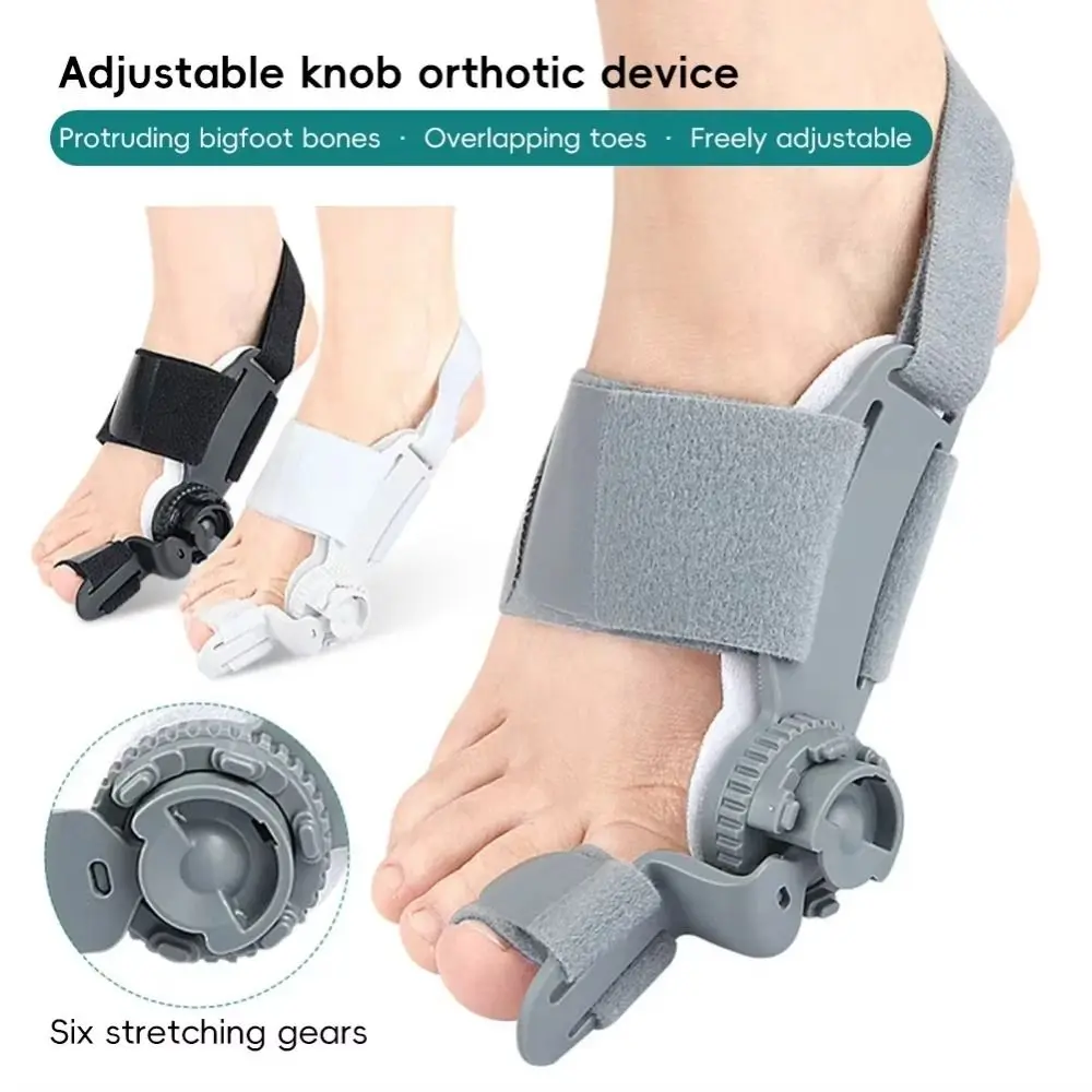 Adjustable Bunion Corrector Toe Valgus Rotatable Big Toe Straightener Bunion Splint Dislocation Fracture Foot Correction Brace