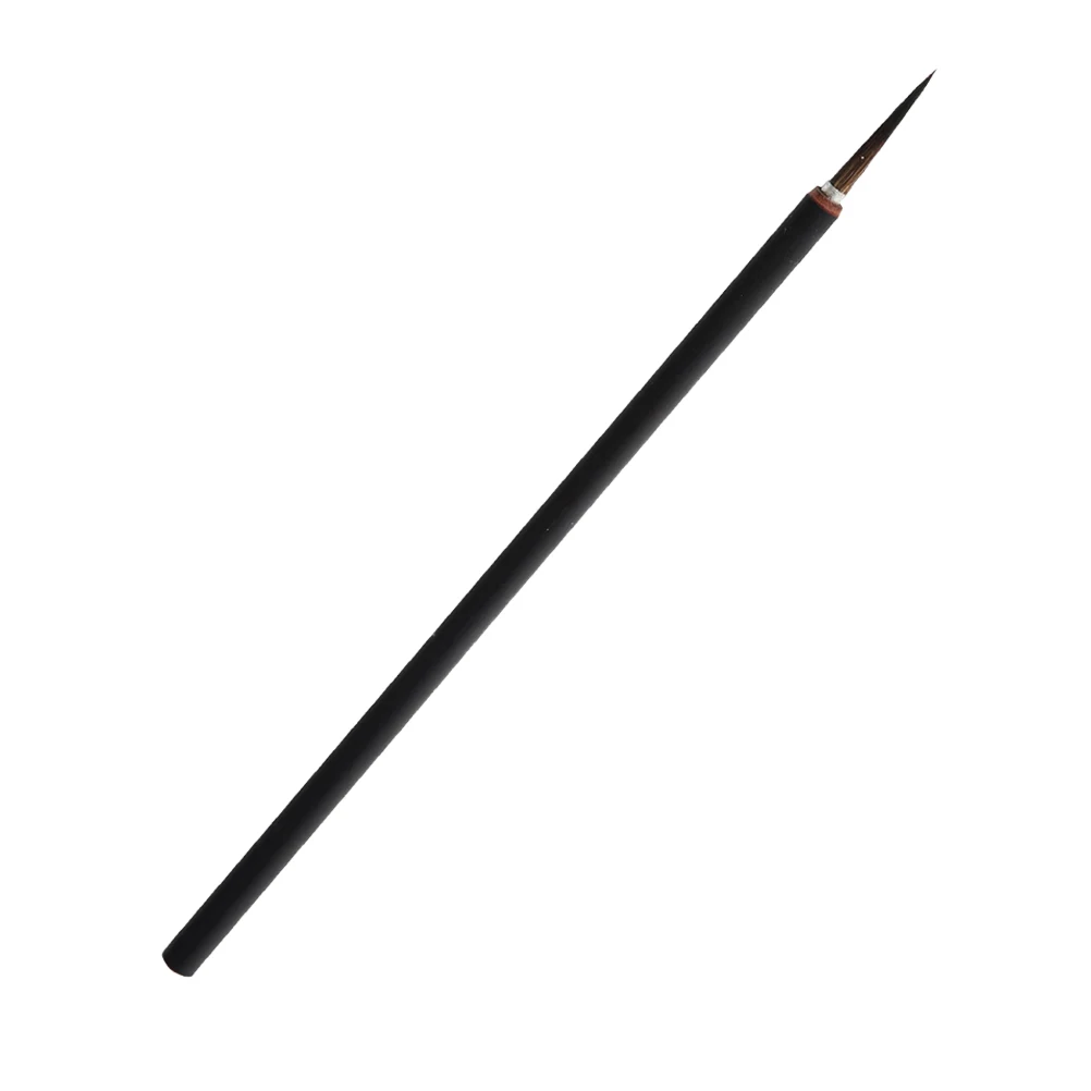 

Ceramic Painting Brushes Detail Fine Miniature Black Long Handle Premium Material Acrylic Watercolor Suitable Home Professional