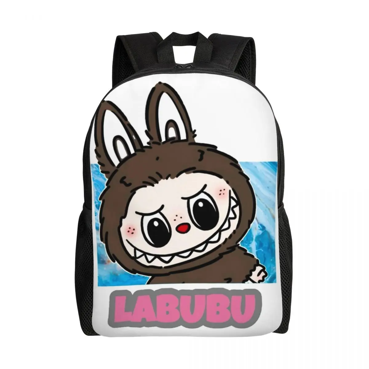 Brown Labubu Lover Xmas Gift For Kids Kid Backpack for Kids Boys Girls Backpacks Kawaii Daycare Child Bookbag