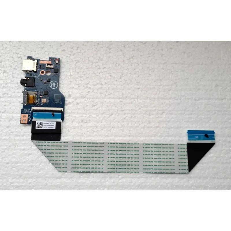 R+  FOR Samsung Galaxy Book2 NP750XED USB Audio SD Card Port Board + Cable HQ312JP78000