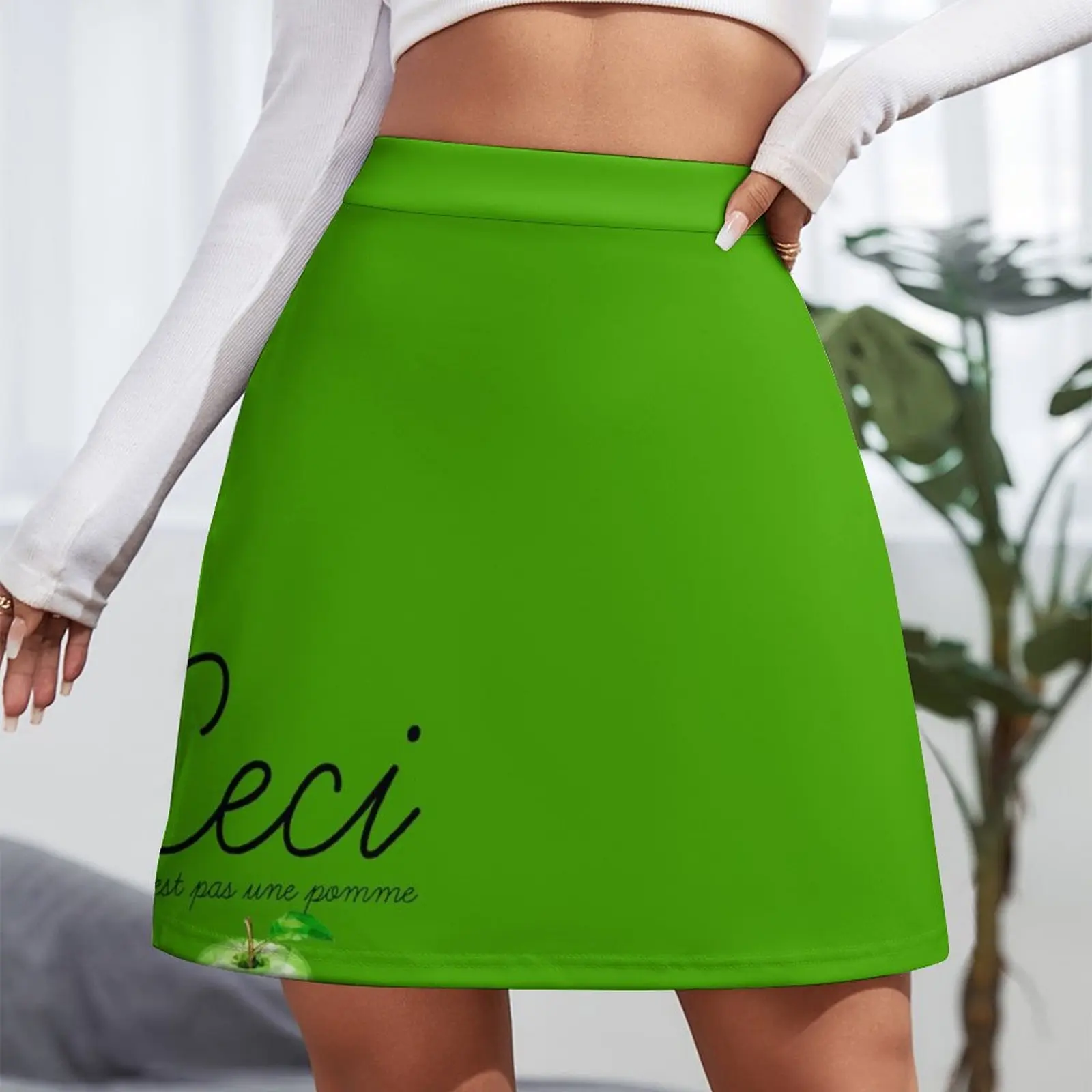 Ceci n'est pas une pomme new version Mini Skirt rave outfits for women Miniskirt woman Woman short skirt