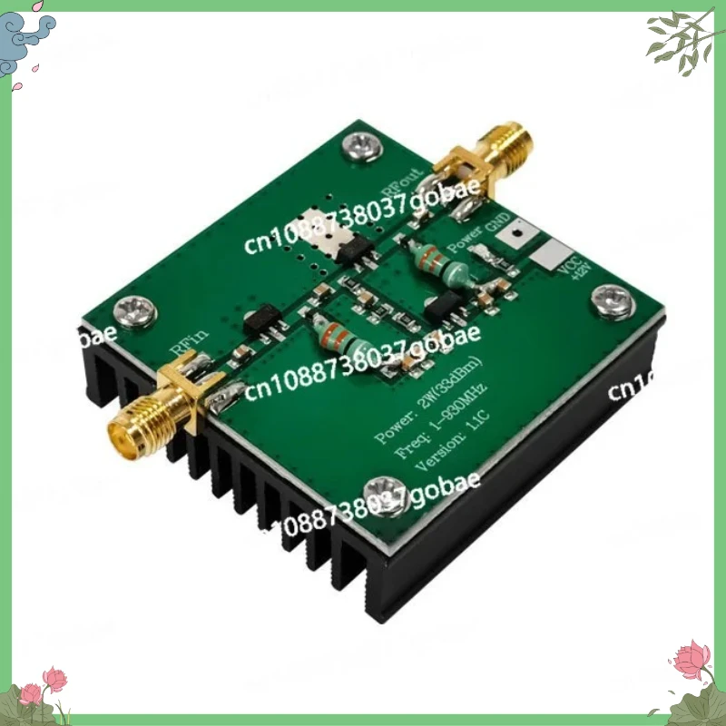 

Радиочастотный широкополосный малоэнергопотребляющий усилитель мощности, усилитель мощности 1-930 МГц, 2,0 Вт, подходит для всех видов радиоустройств.