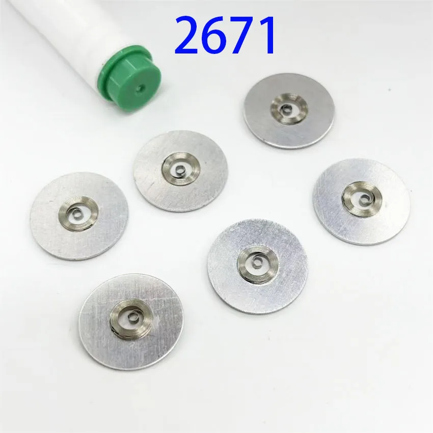5pcs Watch Repair Parts Clockwork Movement Mainspring Spring Compatible with 2671 Movement Watch Accessories
