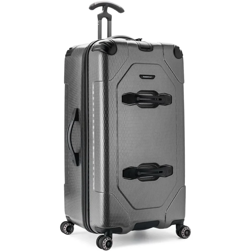

Maxporter II Hardside Spinner Trunk Luggage, Expandable, Gray