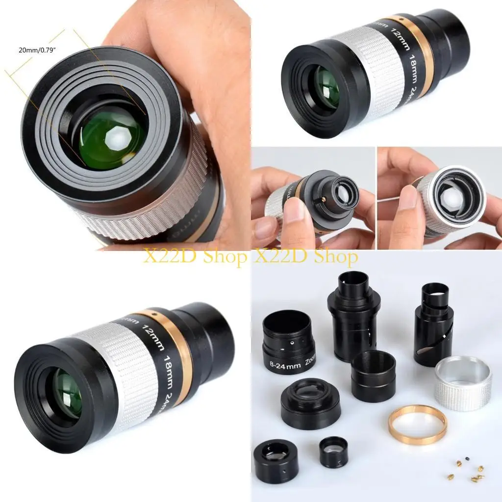 X22D 1.25'' Eyepiece Accessory for Planetary Moon Astronomical Observation