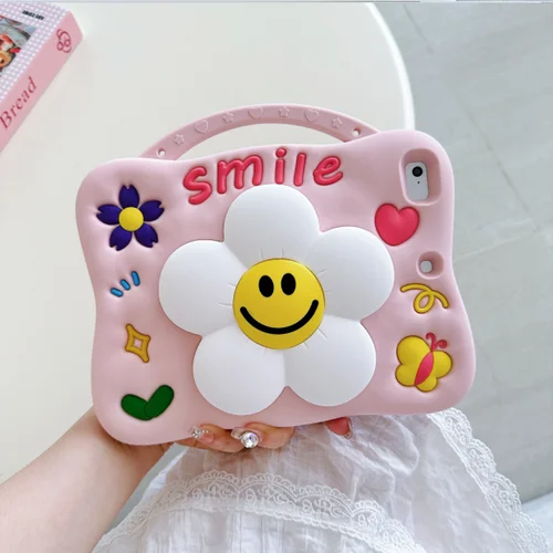 Imagen 1 del producto Funda para niños para Xiaomi Redmi Pad SE 8,7 pulgadas 2024 SE 11 2023 Redmi Pad 2 11 ""2025 funda para tableta con soporte de girasol de dibujos animados bonitos