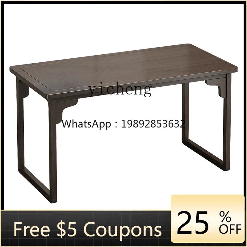 CC  . Solid wood calligraphy computer desk brush writing desk household Sinology desk