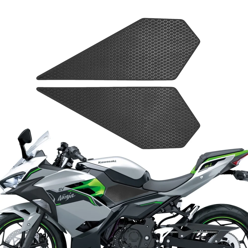 Motorcycle Tank Grip Side Decals Anti Slip Tank Pad Stickers For Knee Grips Traction Anti Slip Pads For Kawasaki Ninja E-1 2024