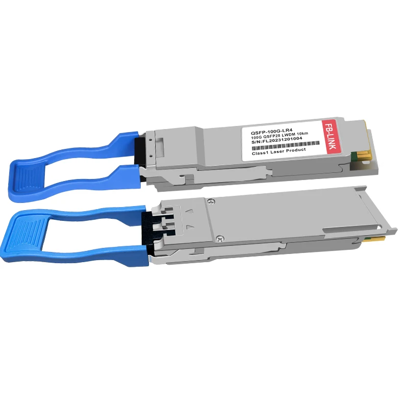 100G-QSFP-LR4 10KM 1310nm optical transceiver module Compatible with Cisco Arista 100Gbps QSFP28 LR4