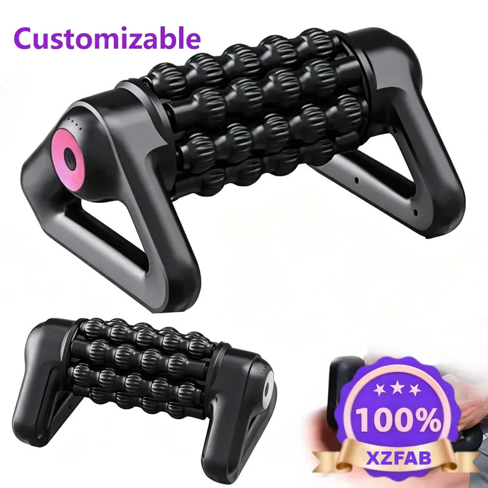 Factory Direct 2026 Multifunctional Electric Rolling Massager Shaft Whole Body Muscle Relaxation Automatic Yoga Column Roller