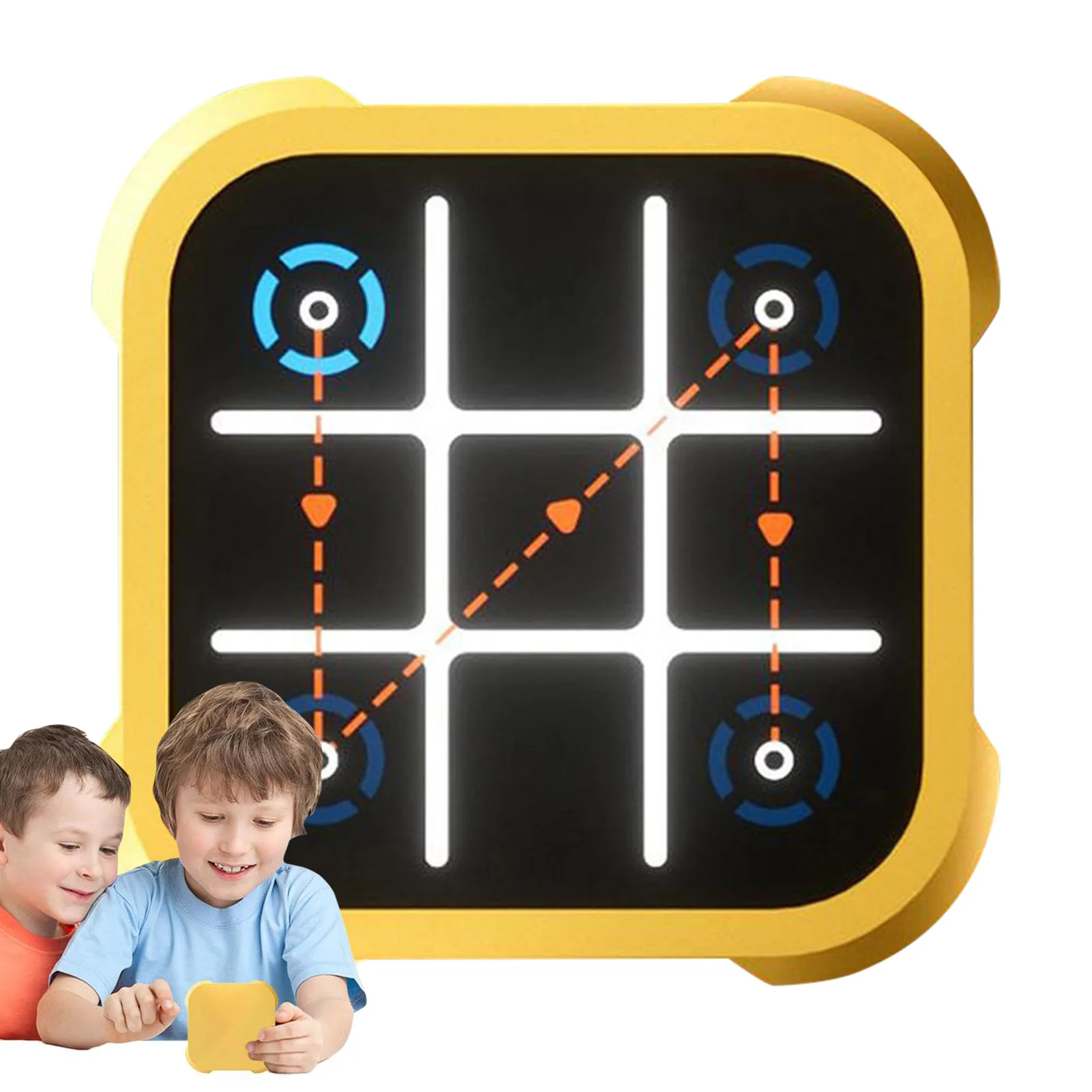 

3-in-1 TIC-TAC-TOE BOLT Chess Puzzle Toys for Educational and Memory Growth Portable Travel Games Chess Toys for Kids Gifts