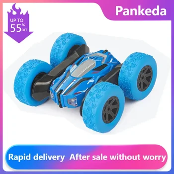 Mini RC Car 2.4G 4CH Stunt Drift Deformation Buggy Car Rock Crawler Roll Car 360 Degree Flip Car Toys for Children Birthday Gift