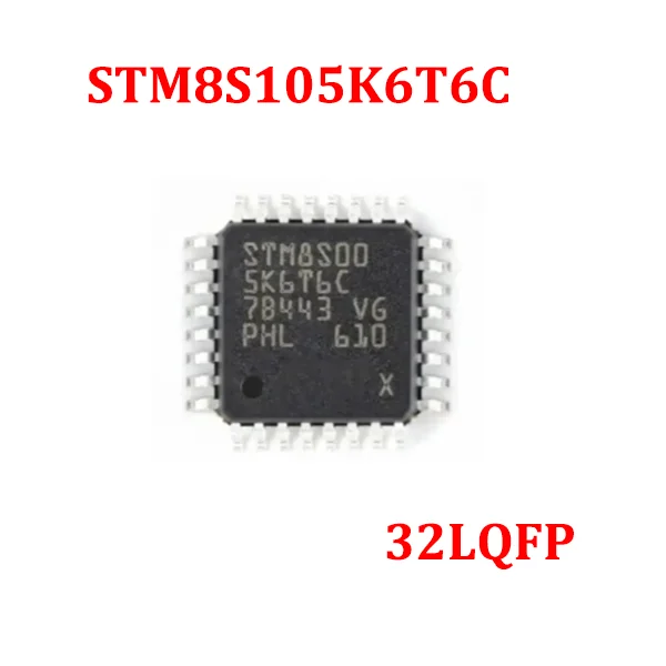 

5PCS/10PCS/50PCS/100PCS STM8S105K6T6C STM8S105K6T6 IC MCU 8BIT 32KB FLASH 32LQFP Brand New Original IC Chip