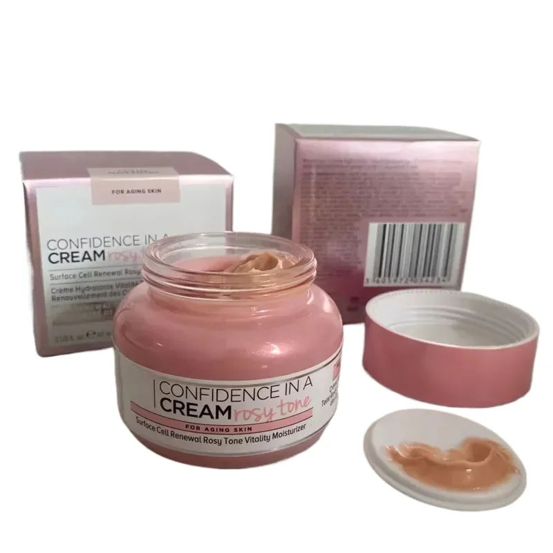 

Розовый крем для лица для старения кожи, уверенность в крем, розовый тон, обновление клеток на поверхности, жизненный увлажняющий крем, 60 мл, уход за кожей