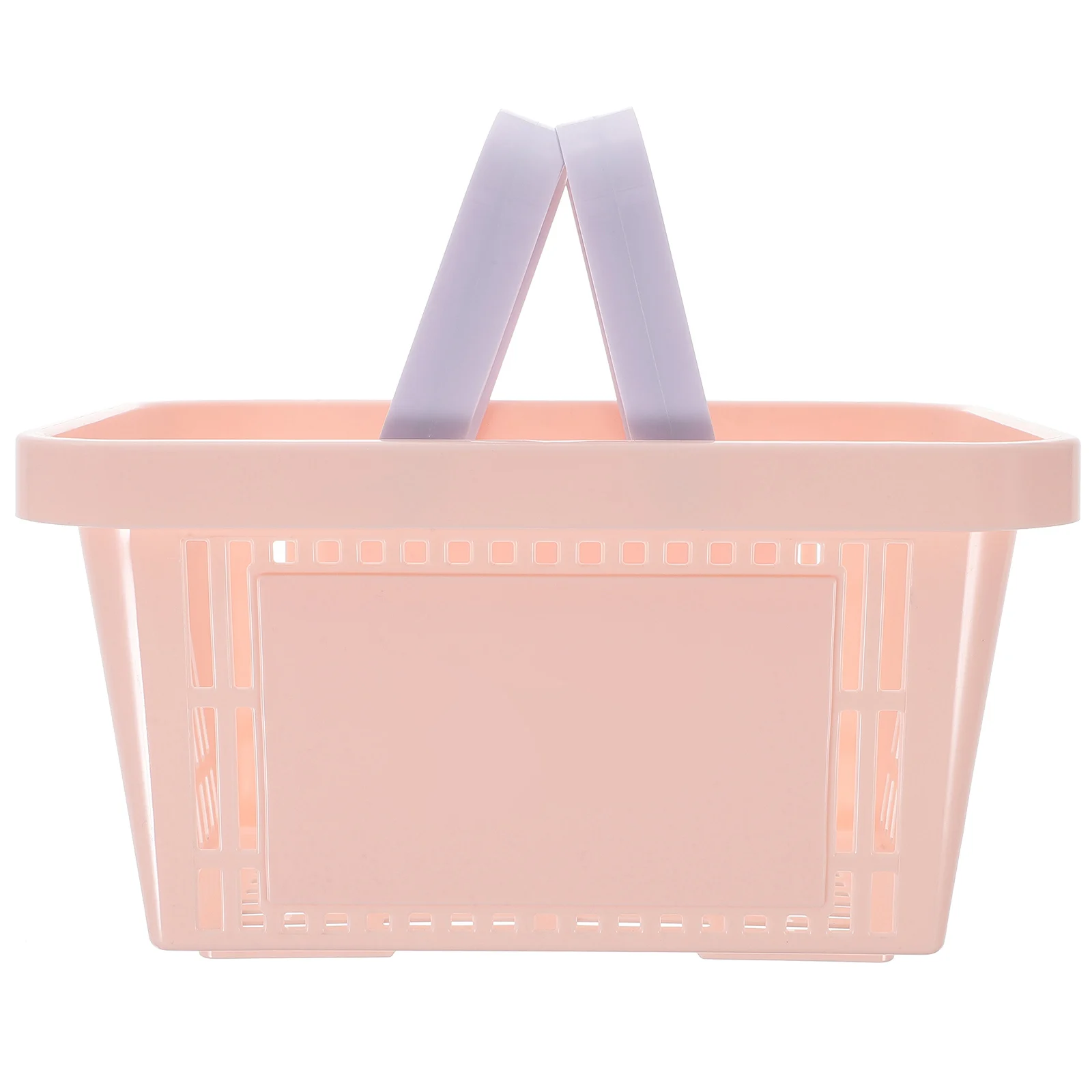 

Small Shopping Basket Large Fruit Kitchen Pink Vegetable Washing Hampers Portable Storage Baskets Multifunctional Handles PP