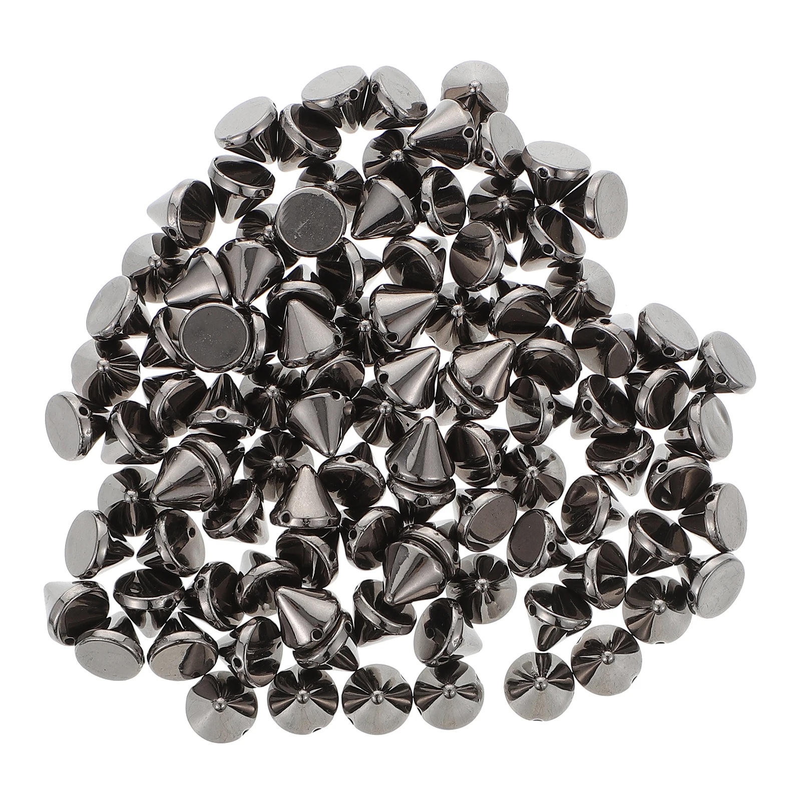 

200 Pcs Hand Sewing Clothing Accessories Colored Spikes Studs Rivets DIY Craft Embellishment Punk Style Decorations