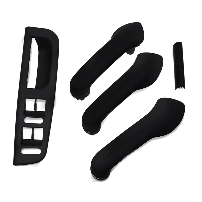 

5Pcs/Set Window Lift Switch Bezel Door Pull Grab For VW MK4 Jetta Golf 1998-2006 3B1867171E 1J1867179A Inner Door Trim