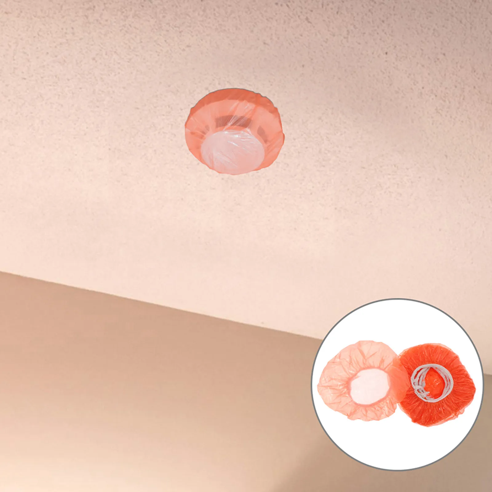 50Pcs Protective Cover Clear Plastic Cap for Reliable Sensor Performance Dust Guard for Fire Alarm Systems in