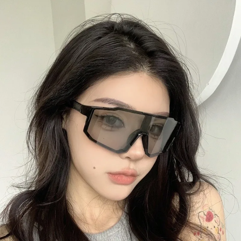 

Новые спортивные солнцезащитные очки для верховой езды, уличные фотохромные очки, модные велосипедные ветрозащитные солнцезащитные очки