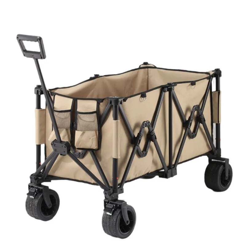 

Camp, outdoor folding cart, picnic, gathering type, portable tent trailer