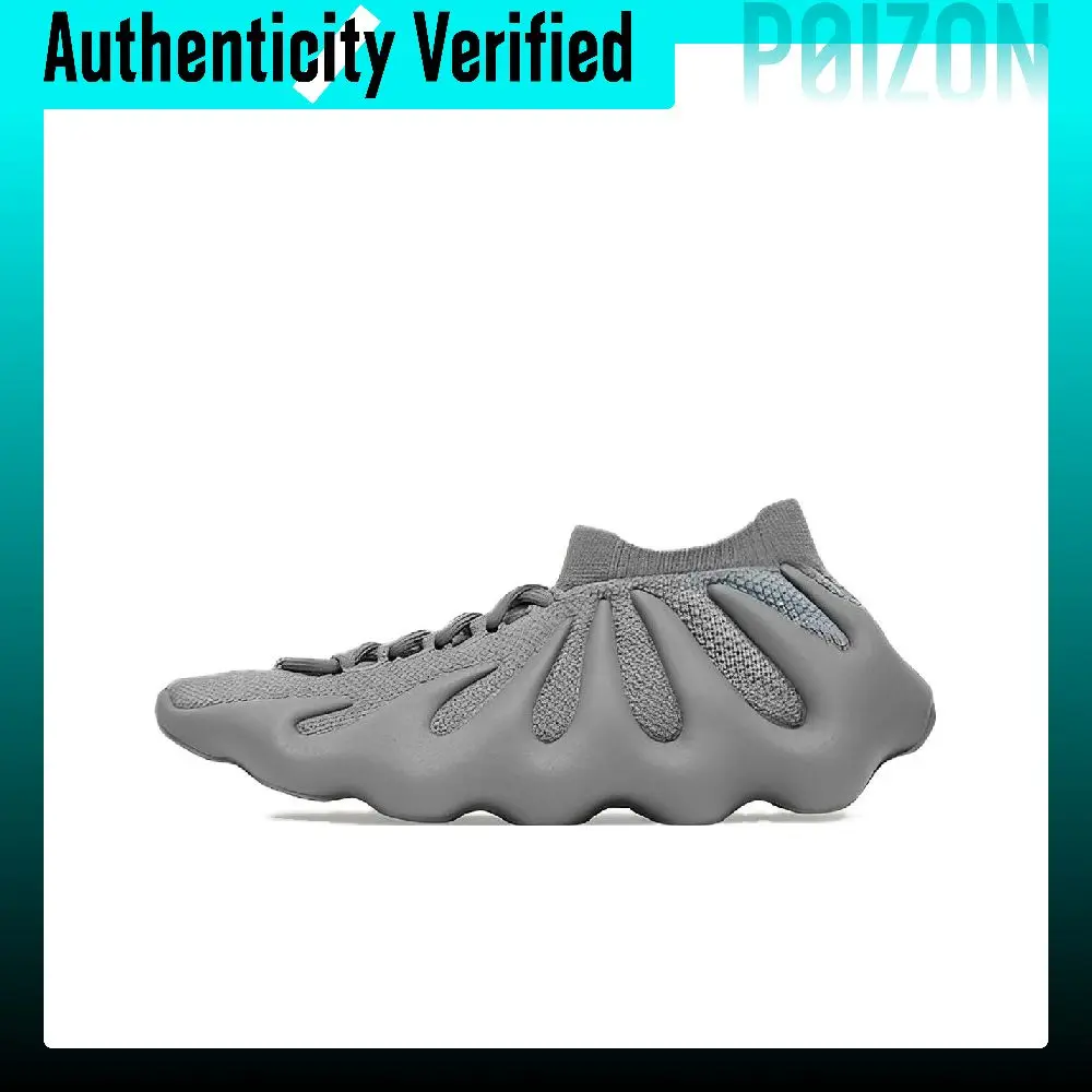 Adidas Originals Yeezy 450 Azurite 'Stone Teal' Trendy Slip Resistant Abrasion Resistant Low top Casual Shoes Unisex ID1632