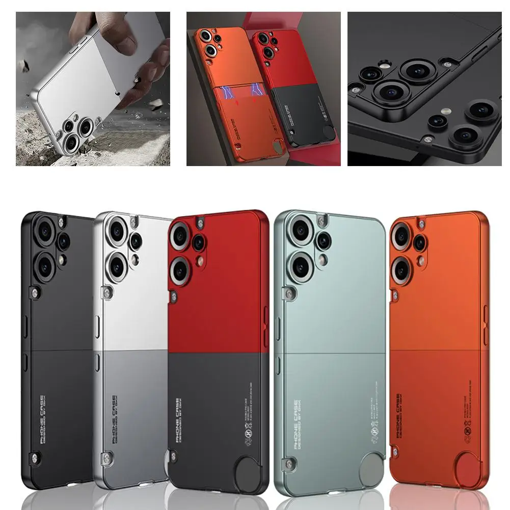 For Nothing CMF Phone 2 Pro Fine Hole Mobile Phone Protective Case Anti-vibration Phone Case And All-round Anti-fall W8I8