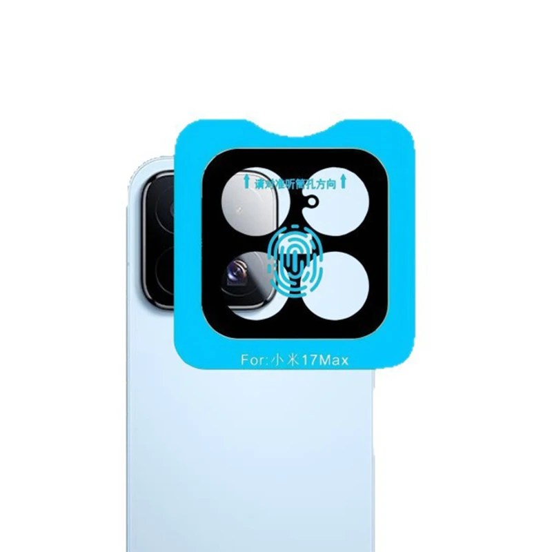 

Full Glue 3D Camera Protectors for Xiaomi 17 15 15S 14 K80 Pro Max Ultra Tempered Glass Lens Cover With Locator Installation