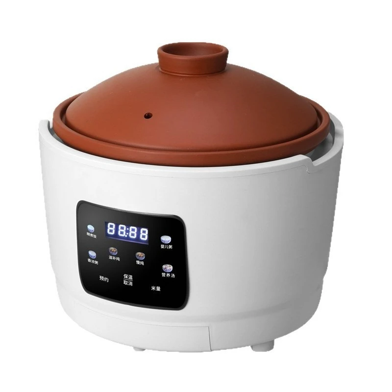 Pure purple sand inner tank rice cooker firewood rice household 0 coating 1-5 people stew pot smart rice cooker 3L