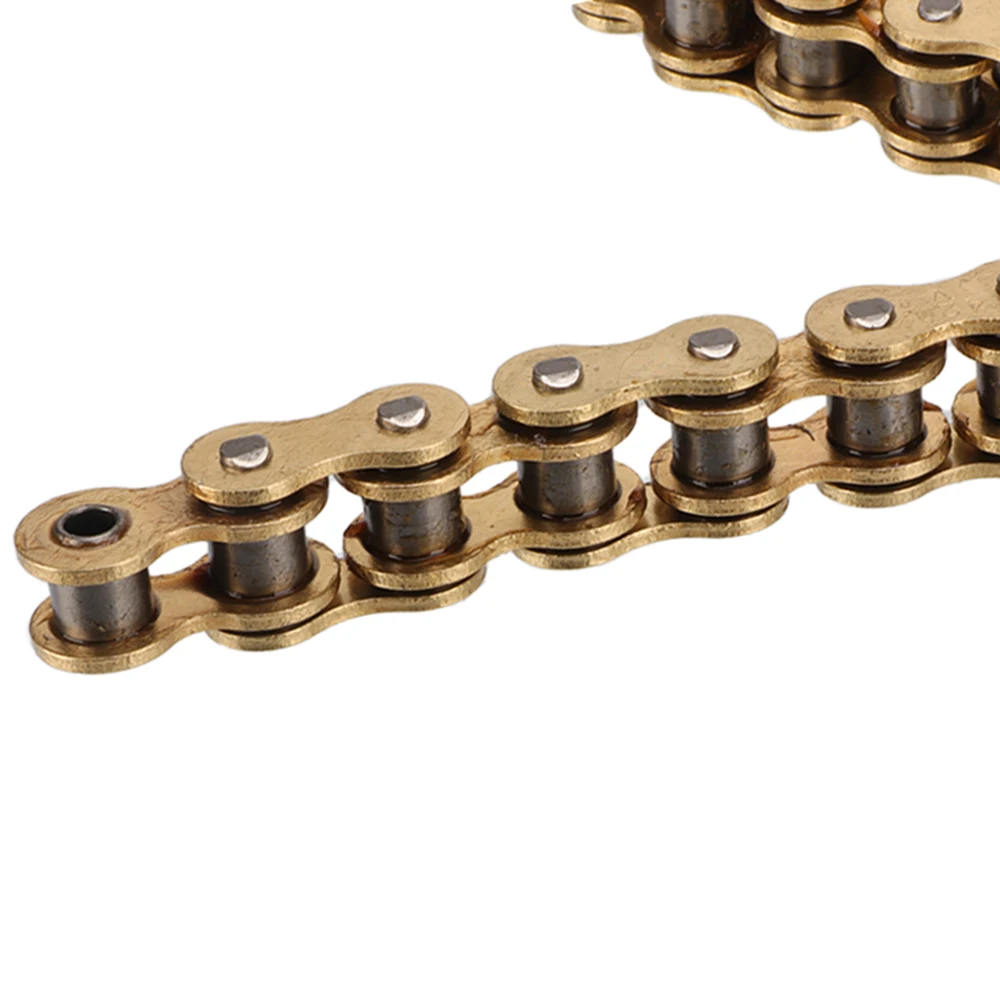 420# Motorcycle O-ring Oil Seal Chain For 110cc 125cc 140cc 150cc ATV Quad Buggy Dirt Pit Bike Motocross Enduro Replacement Part