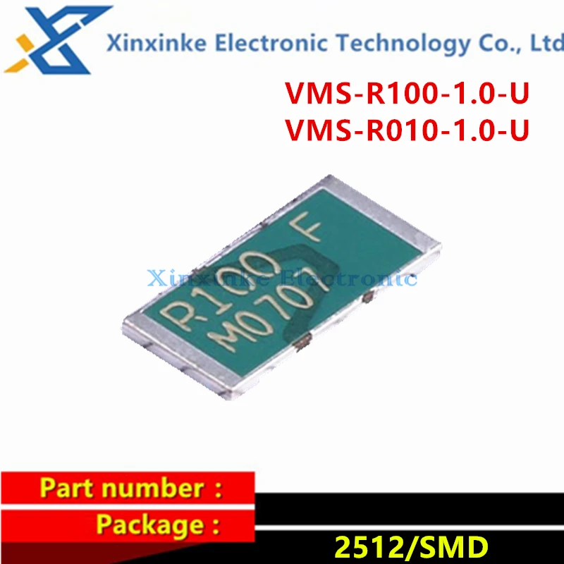 VMS-R100-1.0-U VMS-R010-1.0-U 10mΩ ±1% 4W 100mΩ 0.1OHM 0.01ohm Current Sampling Resistor R100 R010 F 4watts Brand New Genuine
